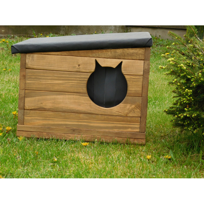Будиночок для кота Gumiś, багатоколірний, прямокутний, 54 см x 46 см