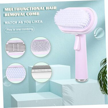 Гребінець для видалення шерсті Happyyami Tierhaarentfernungskamm – щітка для котів та собак