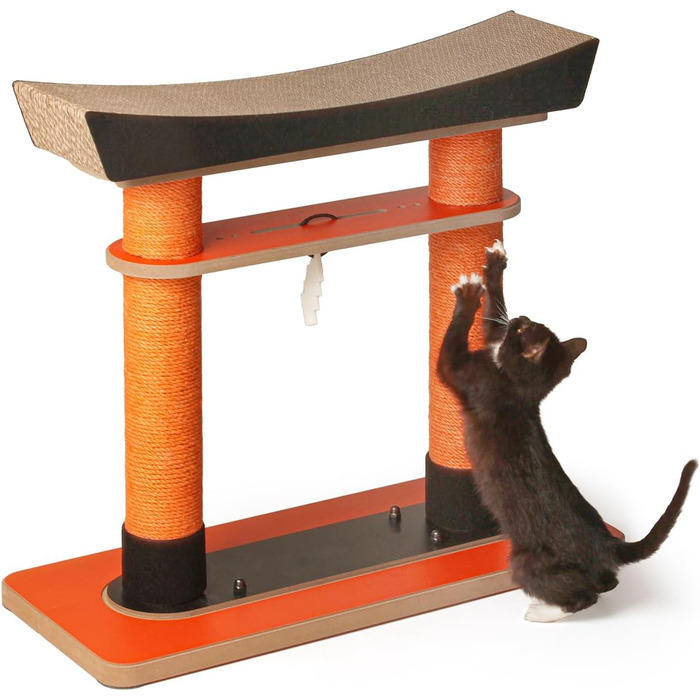Драбина-подряпування для котів Torii від CanadianCat Company | Драбина-подряпування, стовпчик для дряпання | 68 x 28 x 65 см