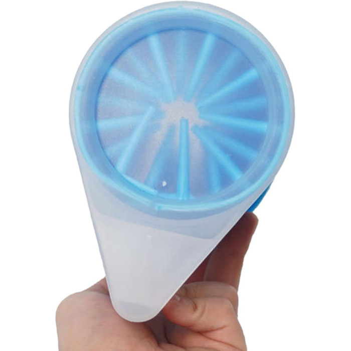 Миска для миття лап собак, силіконовий очищувач лап для домашніх тварин, інструмент для догляду за лапами собак та котів, компактний очищувач лап для подорожей, велика миска для лап