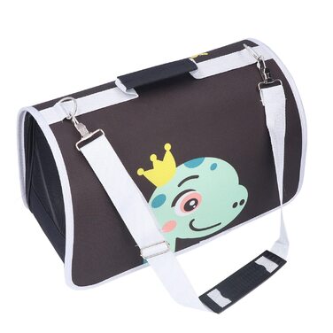 Транспортна переноска для тварин: переноска для котів, собак, м'яка, складана, портативна, з плечовим ремінцем, Оксфорд, M