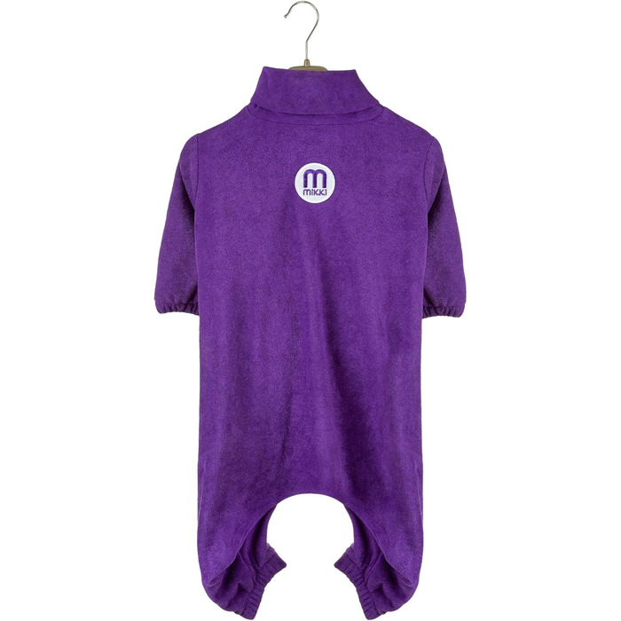 Рушник для собак Mikki Doodes, швидковисихаючий, з мікрофібри, для кучерявих порід, розмір M, фіолетовий