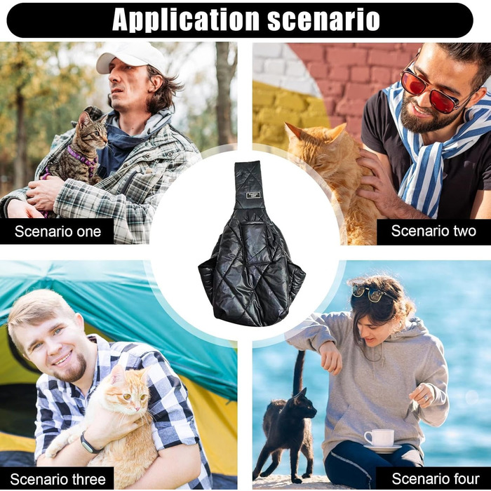 Сумка-переноска для собак та котів, велика місткість, легка та портативна