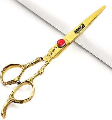 Професійні ножиці для перукарів 7 дюймів з візерунком троянд, перукарські інструменти, набір японських ножиць з нержавіючої сталі