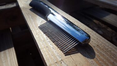 Професійний гребінець Resco для собак, котів та інших тварин з антистатичним покриттям, обертається, для розплутування та видалення ковтунів