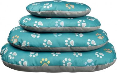 Подушка для домашніх тварин Trixie Jimmy, 80 x 50 см, блакитний/сірий