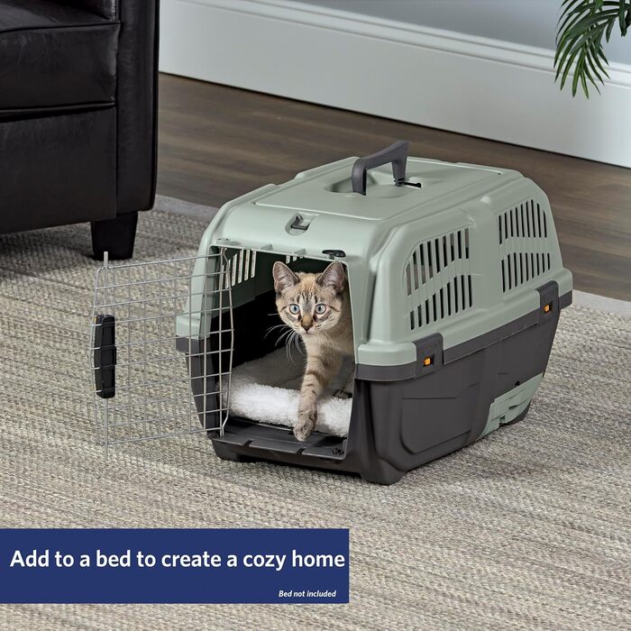 Переноска для котів Skudo Katzentrage Midwest Homes for Pets, пластик, з туалетом, 61 см