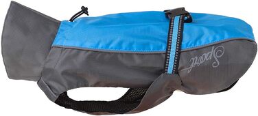 Водонепроникний дощовик для собак середніх та великих порід Zunea, з відбиваючими елементами, легкий, вітронепроникний, з сітчастою підкладкою, захист від дощу, для прогулянок на природі, зелений, 3XL, 7XL (1 шт.)