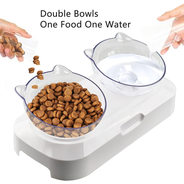 Підвищена годівниця для котів Fressnapf з неслизькою основою та захистом від перекидання