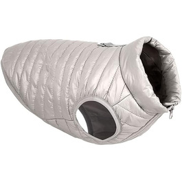 Зимовий одяг для собак: перевертається, теплий, водонепроникний, вітронепроникний, з пуховою підкладкою, для малих та середніх собак, сірий, розмір XL