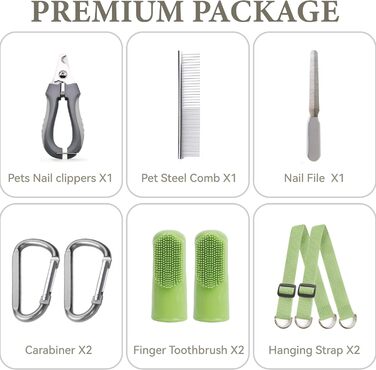 Гамак для собак Haustierpflege: регульований та складаний, розмір M (відстань між ніжками 11-14', вантажопідйомність до 20 кг)