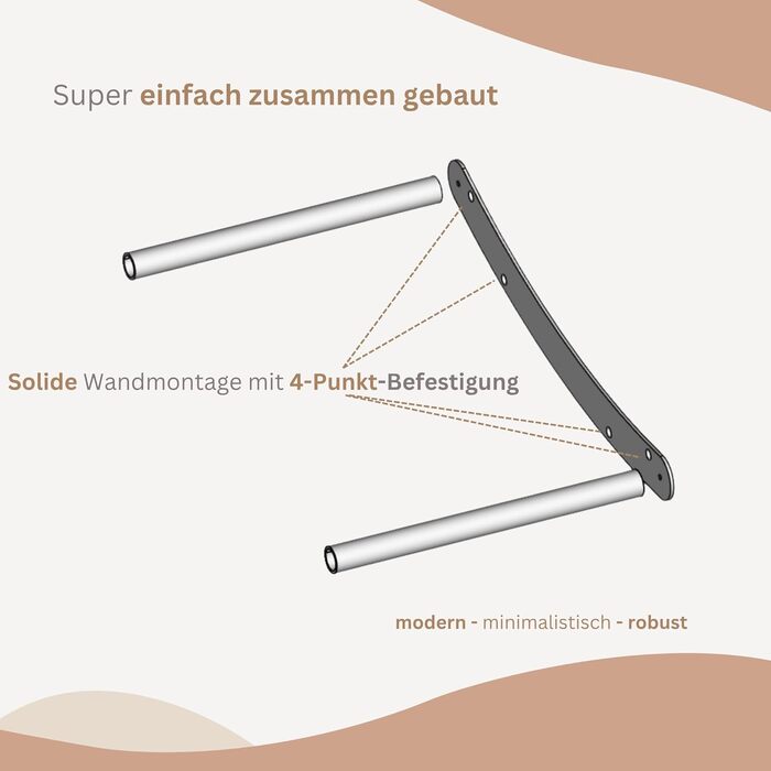 Кігтеточка-гамак для котів AZANO® XL з металу | Дизайнерська стіна для лазіння котів | Гамак для котів на стіну | великий та стабільний (Сірий) AZANO-Сірий