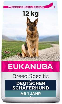 Сухий корм Eukanuba Breed Specific для німецьких вівчарок, 12 кг