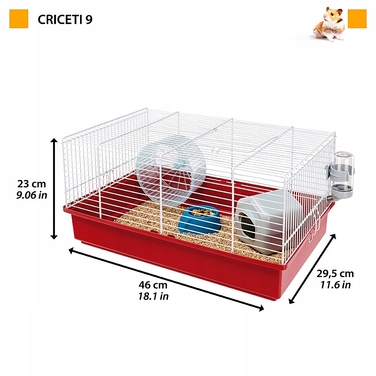 Клітка для хом'яка FERPLAST CRICETI 9