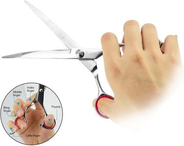 Набір професійних ножиць для грумінгу собак Novatech (4 шт.) з гребінцем: ножиці для стрижки, фінішні та вигнуті