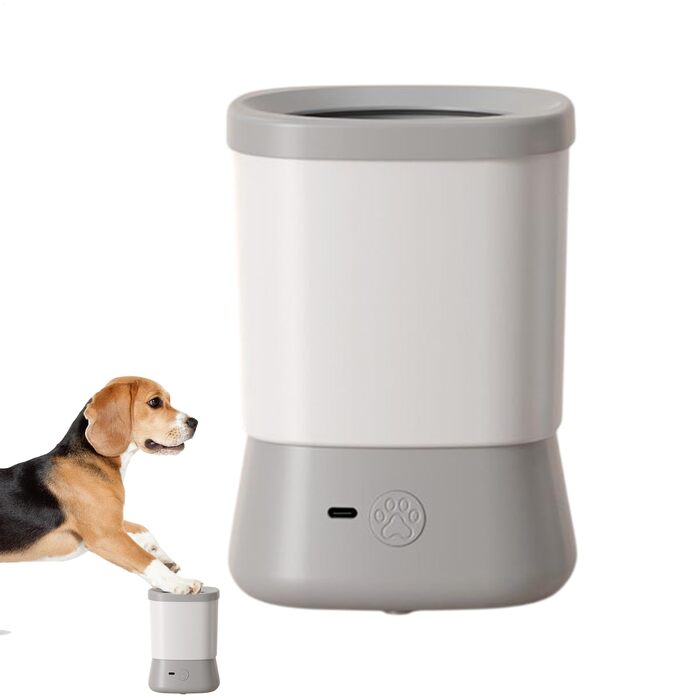 Очисник лап для собак, мийка лап для собак, чаша-мийка для лап, аксесуар для купання собак