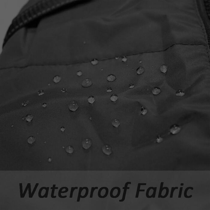 Зимові куртки для собак, жилети для собак з шлейкою, теплі куртки для собак, зимові куртки для собак на вітер та воду, куртки з світловідбиваючими елементами, флісові куртки для маленьких, середніх та великих собак (чорний, S)