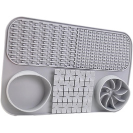 Лежак-іграшка для собак з повільним годуванням, інтерактивна кормушка-лежак, сірий | Лежак-пазл для собак, кормушка-лежак