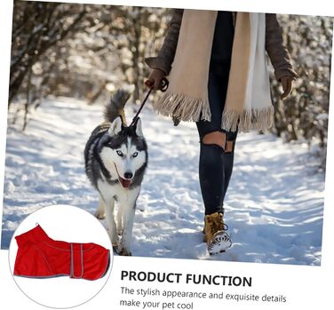 Водонепроникний дощовик для собак BESPORTBLE, XXL - надійний захист від дощу та осінньої негоди