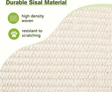 Pecute Комплект з 2 картонних когтеточок для котів, двосторонні, з якісного картону, стійкі, для догляду за кігтями та захисту меблів (38.5 x 20.5 см), Classic (2 шт.) (Покращена версія з сизалю)