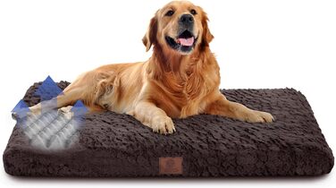 Матрац для собак American Kennel Club з memory foam, ортопедичний, 42x27 см, коричневий