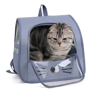 Рюкзак для собак і котів, дихаючий, для подорожей та прогулянок (до 10 кг)