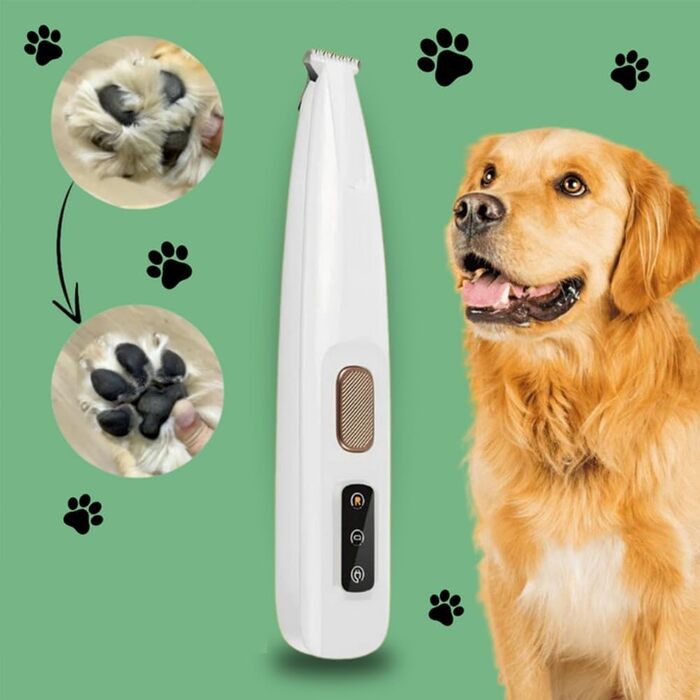 Електричний триммер для собак Pfotentrimmer – безболісна догляд за подушечками лап, супертихий (1 шт.)