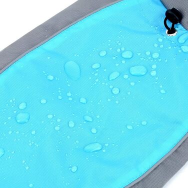 Водонепроникний дощовик для собак середніх та великих порід Zunea, з відбиваючими елементами, легкий, вітронепроникний, з сітчастою підкладкою, захист від дощу, для прогулянок на природі, зелений, 3XL, 7XL (1 шт.)