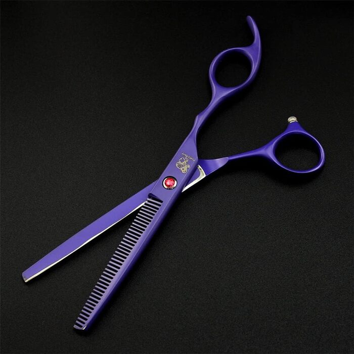 Набір ножиць для грумінгу собак 7,0 дюймів, нержавіюча сталь, для собак та котів, довге та коротке волосся