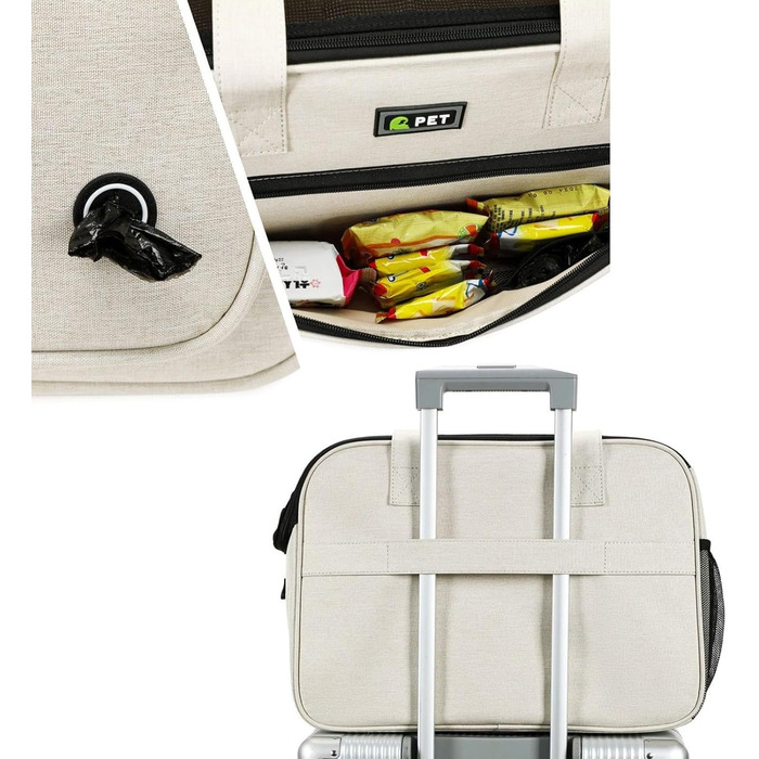 Транспортна сумка для собак та котів Syengery - дихаюча сітка, зручна переноска для маленьких тварин