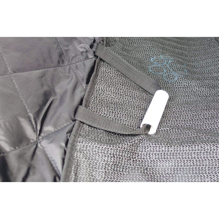 Плед для собак Callieway Autoschondecke Woo, чорний, м'який, для автомобіля