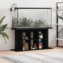 Тумба для акваріума Xichuzi 120x40x60 см, чорна, ДСП