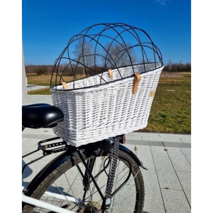 Велосипедний кошик WikliBox, білий, розм. S/M