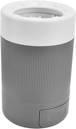 Портативний очищувач лап для собак ANKROYU - мийка для лап, миска для собак, інструмент для чищення лап, сірий