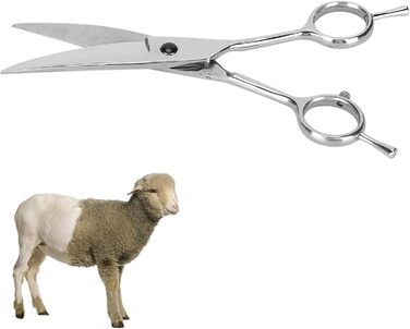 Професійна шерстьрізальна ножиці для грумінгу тварин, нержавіюча сталь, для собак, коней, преміум-якість