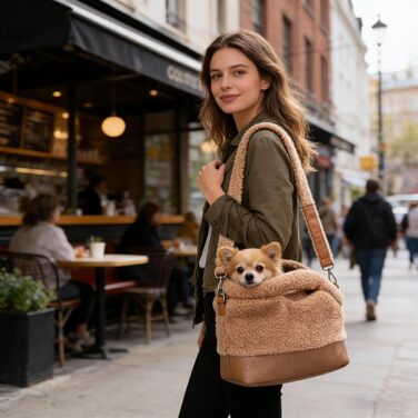 Сумка-переноска для собак та котів до 3 кг, сірого кольору (S)