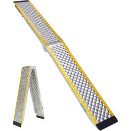 Рампа для підйому LIEKUMM, 180 см, 300 кг, алюміній, складна, протиковзка. Підходить для мотоцикла, ATV, велосипеда, авто.