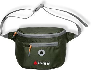 Універсальна сумка-переноска для собак BOGG з дозатором пакетів для вигулу та контейнером для відходів (Buster Green)