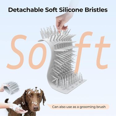 Автоматичний мийка лап для собак DOGNESS, електрична, USB, 360° біла