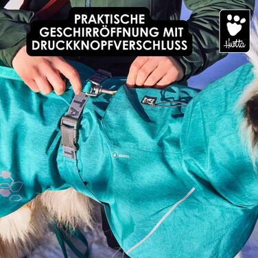 Дощовик для собак Hurtta Monsoon Coat II ECO (Рубін, 45 см)