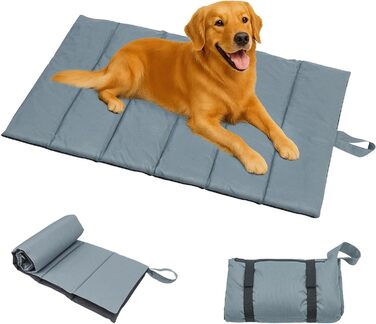 Підстилка для собак 105x63 см: водонепроникна, для подорожей, кемпінгу, м'яка та зручна