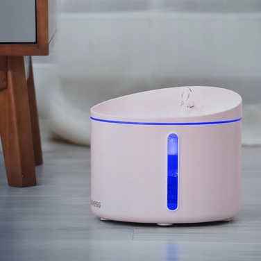 Автоматичний фонтан-поїлка для котів та собак DOGNESS, 1 л, безшумна, з LED-підсвіткою та фільтром