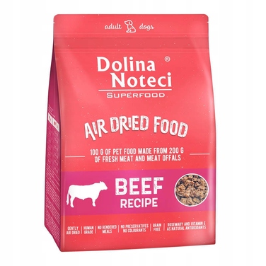 Сухий корм для собак Dolina Noteci Superfood з яловичиною, беззерновий, 5 кг