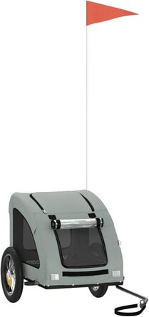 Кіяниця для собак Oxford, сіра, 124x53x53 см, для маленьких собак та котів (Model93951)