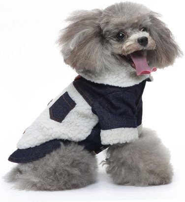 ERINGOGO Тепла куртка для собак на зиму. Водонепроникна, для активного відпочинку та фотосесій. Розмір M, Бежевий