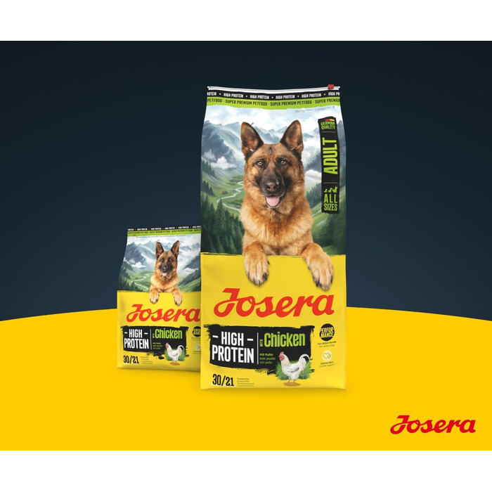 Сухий корм для дорослих собак Josera High Protein з куркою, 12.5 кг