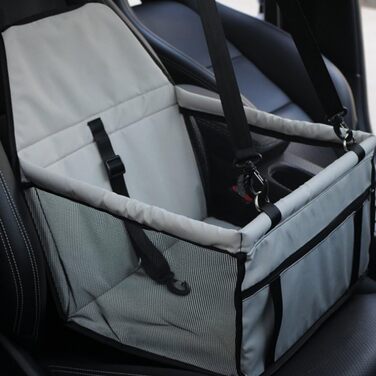 Складана лежанка для цуценят, водонепроникна, з карабіном, універсальна (чорна)