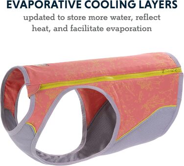 Охолоджувальний жилет Ruffwear Swamp Cooler Zip для собак, рожевий, XXS