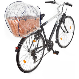 Захисний ковпак від дощу Tigana PVC для велосипедного кошика для собак XL та XXL