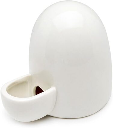 Автоматична годівниця для води з кераміки Dahey для маленьких тварин: миші, хом'яки, їжачки, шиншили, єноти, морські свинки (227 мл)